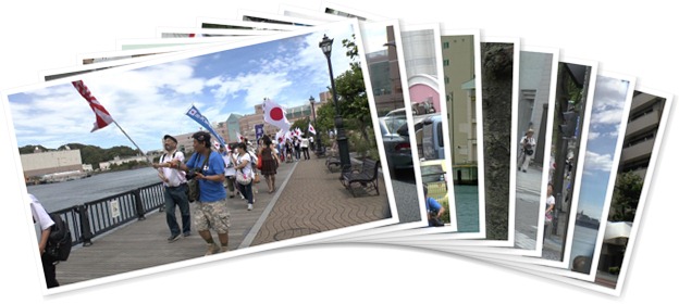 アルバムを表示します