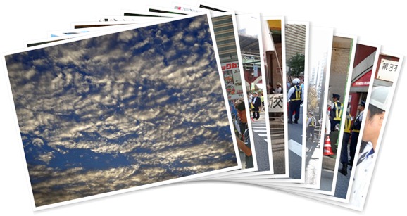 アルバムを表示します