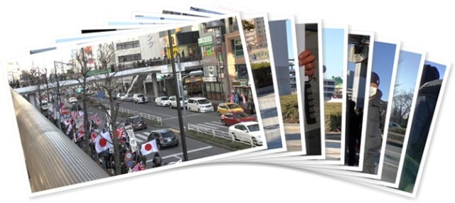 アルバムを表示します