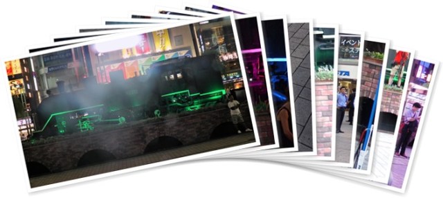 アルバムを表示します