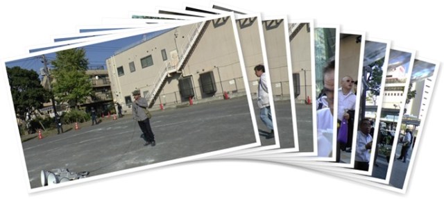 アルバムを表示します