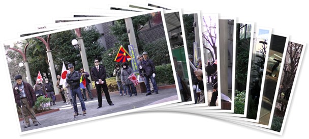 アルバムを表示します