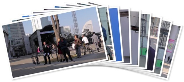 アルバムを表示します