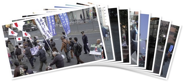 アルバムを表示します