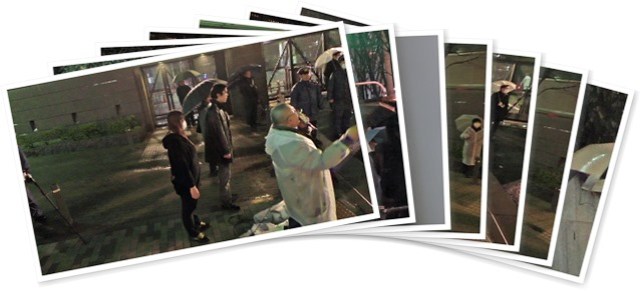 アルバムを表示します