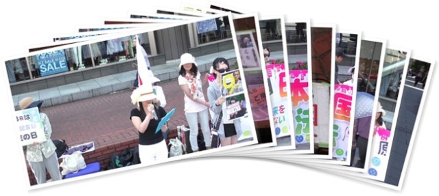 アルバムを表示します