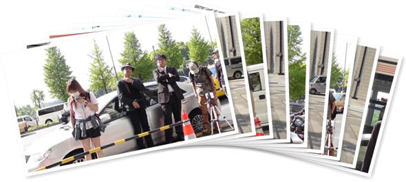 アルバムを表示します