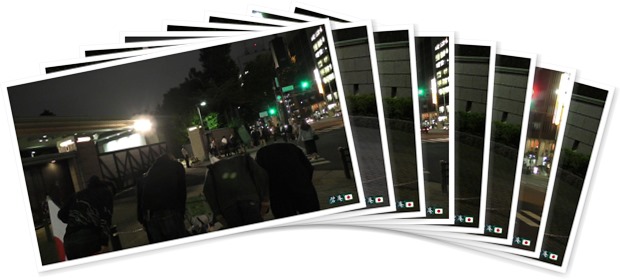 アルバムを表示します