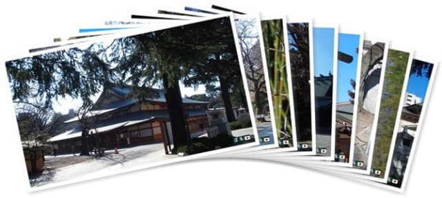 アルバムを表示します