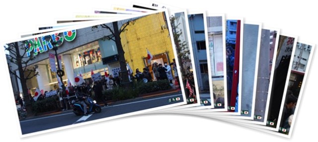 アルバムを表示します