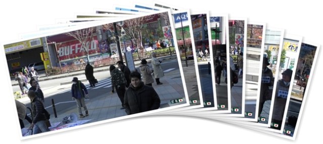 アルバムを表示します