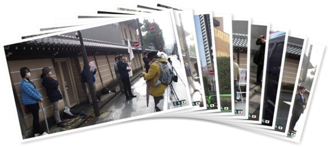 アルバムを表示します