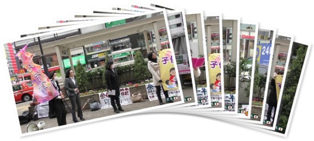 アルバムを表示します