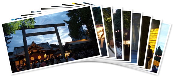 アルバムを表示します