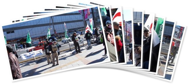 アルバムを表示します